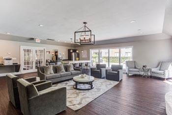 Modern resident clubhouse